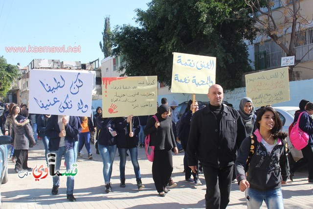 فيديو: رئيس البلدية في المسيرة التضامنية مع الاستاذ طارق ورسالة الى الشرطة  تحصيلكم وانجازاتكم في السنوات الاخيرة صفر   